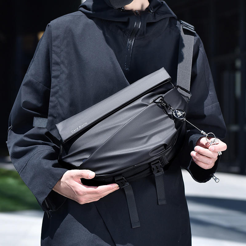 Ανδρικό Τσαντάκι Στήθους Crossbody Μεγάλης Χωρητικότητας